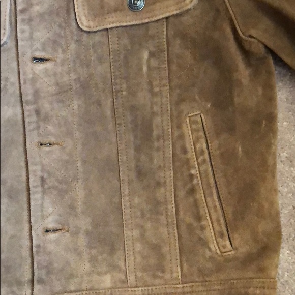 LIKE NEW RALPH LAUREN BROWN CROPPED JACKET - Picture 8 of 13